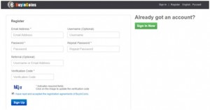 formulario registro en buyincoins