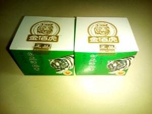 balsamo de tigre blanco