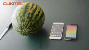 drop U7 Plus and C4 togehter with watermelon from 12meters