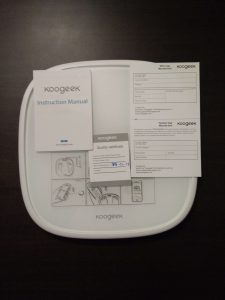 REVIEW báscula digital Koogeek SG-1 10 báscula digital Koogeek SG 1 5