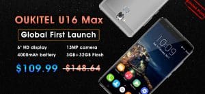 LANZAMIENTO MUNDIAL smartphone Oukitel U16 Max 6 U16MAX global first launch