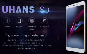 OFERTA smartphone Uhans S3 5 Uhans s3 2