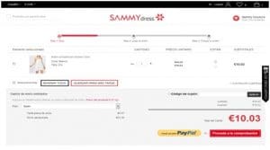 TUTORIAL/GUÍA cómo comprar en Sammydress 17 compras en sammydress 7