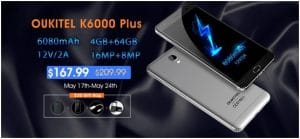 ACTUALIZACIÓN y VENTA FLASH exclusiva smartphone Oukitel K6000 Plus por 162 euros 4 venta flash exclusiva