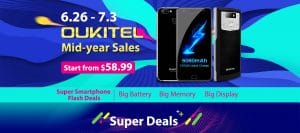SUPER OFERTAS Oukitel, como el K6000 por 72 euros 4 OUKITEL Mid year brand flash sale