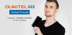PREVENTA GLOBAL Oukitel U22 con cámara dual delantera y trasera por 62 euros 4 OUKITEL U22 global presale