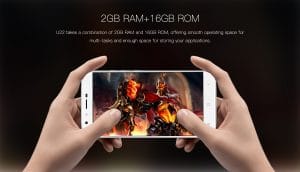 OUKITEL U22 plays game