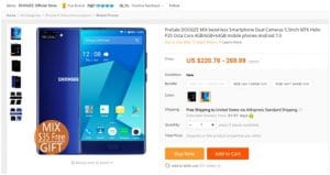 Venta flash del doogee mix 3