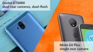 Gretel GT6000 vs. Moto E4 Plus camera