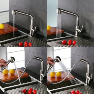 SUPER PRECIO Grifo de cocina 2 funciones giratorio HOMELODY 7 grifo de cocina 2 funciones 2