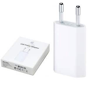 Enchufe original del cargador Apple