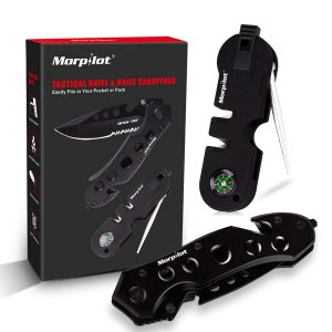 CHOLLOS morpilot noviembre 2018 11 Navaja plegable 5 en 1 con afilador de cuchillo 2