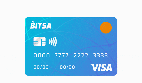 Tarjeta prepago bitsa