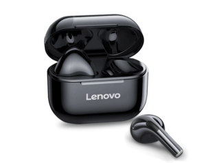 Audifonos inalambricos negros Lenovo LivePods LP40 TWS