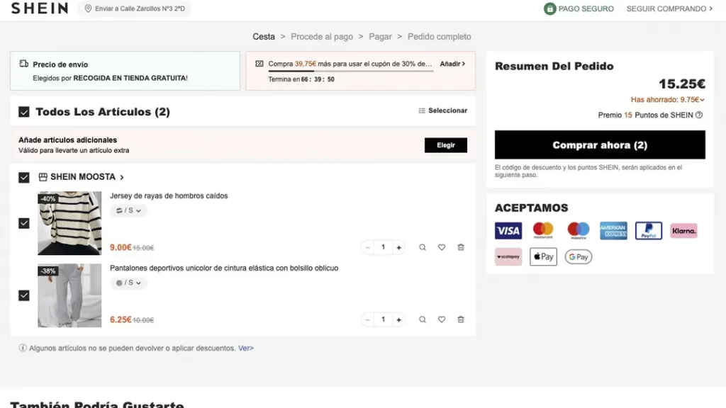Envíos SHEIN en España: guía completa 5 Envios SHEIN en Espana 3