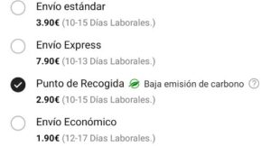Puntos de recogida Shein