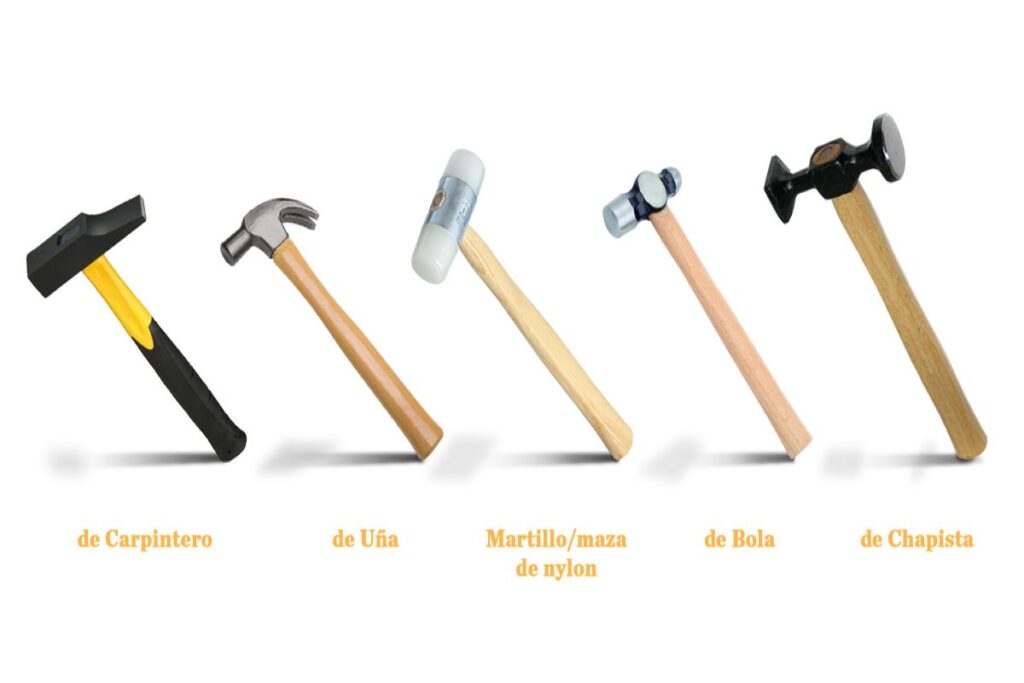 Martillos: tipos, usos y ergonomía 3 Martillos