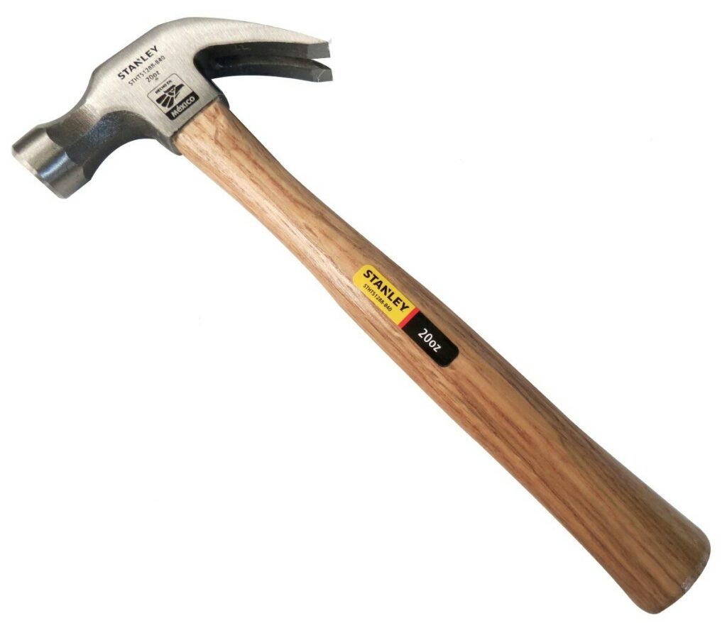 Martillos: tipos, usos y ergonomía 4 Martillos de carpintero
